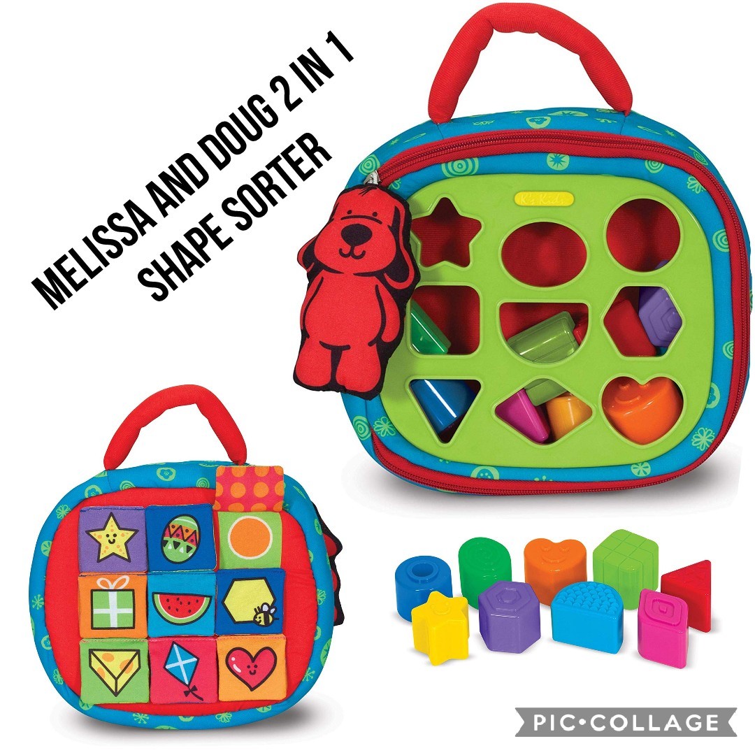 melissa and doug take along shape sorter
