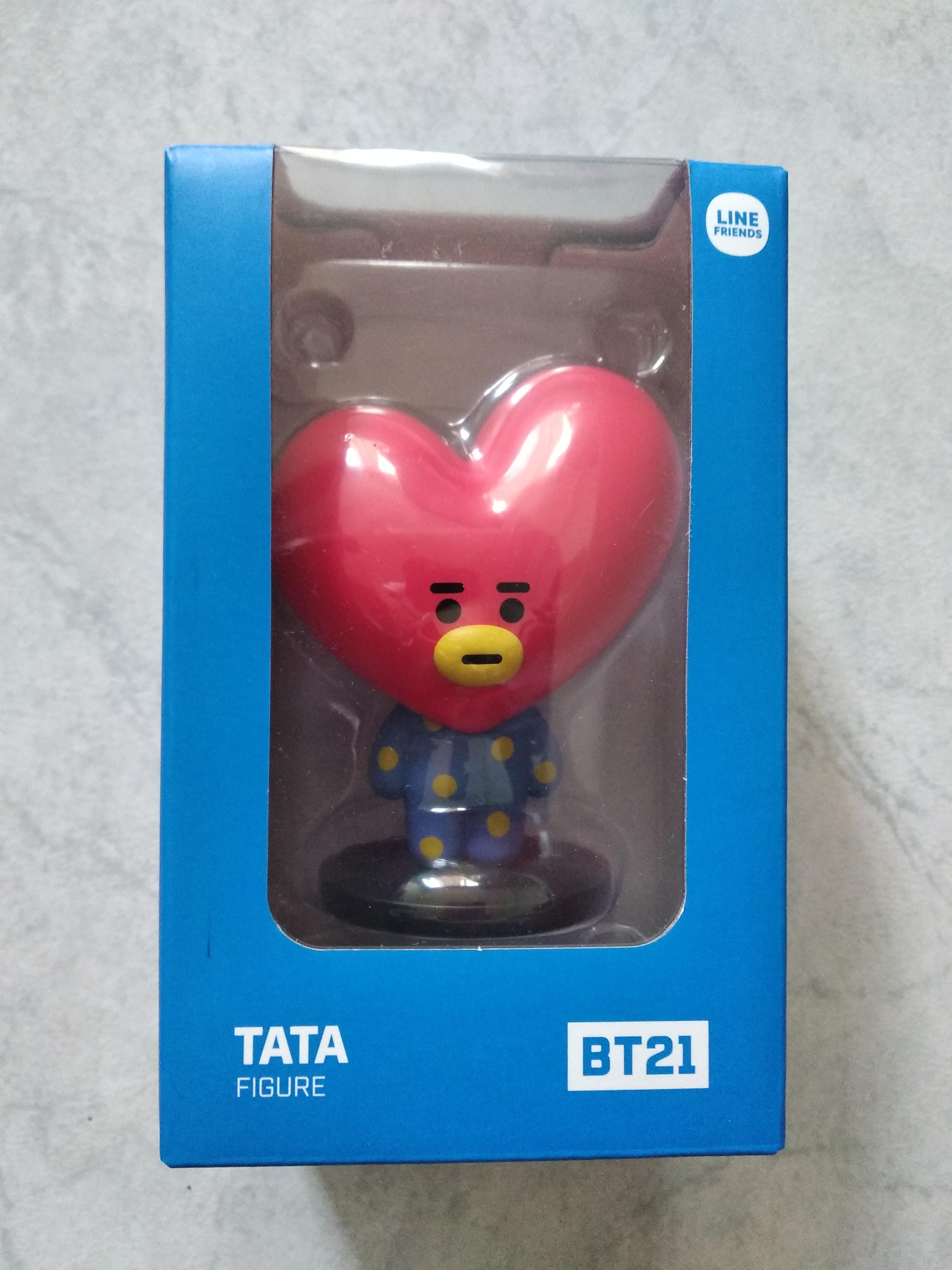 BT21 Tata Figure, Hobbies  Toys, Memorabilia  Collectibles, Fan  Merchandise on Carousell