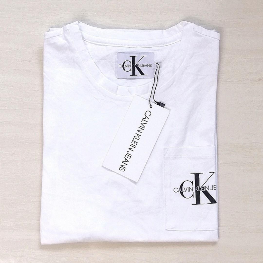 calvin klein pocket tee
