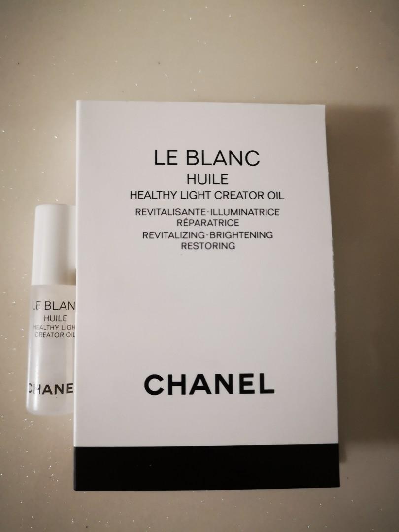 chanel le blanc huile healthy light creator oil