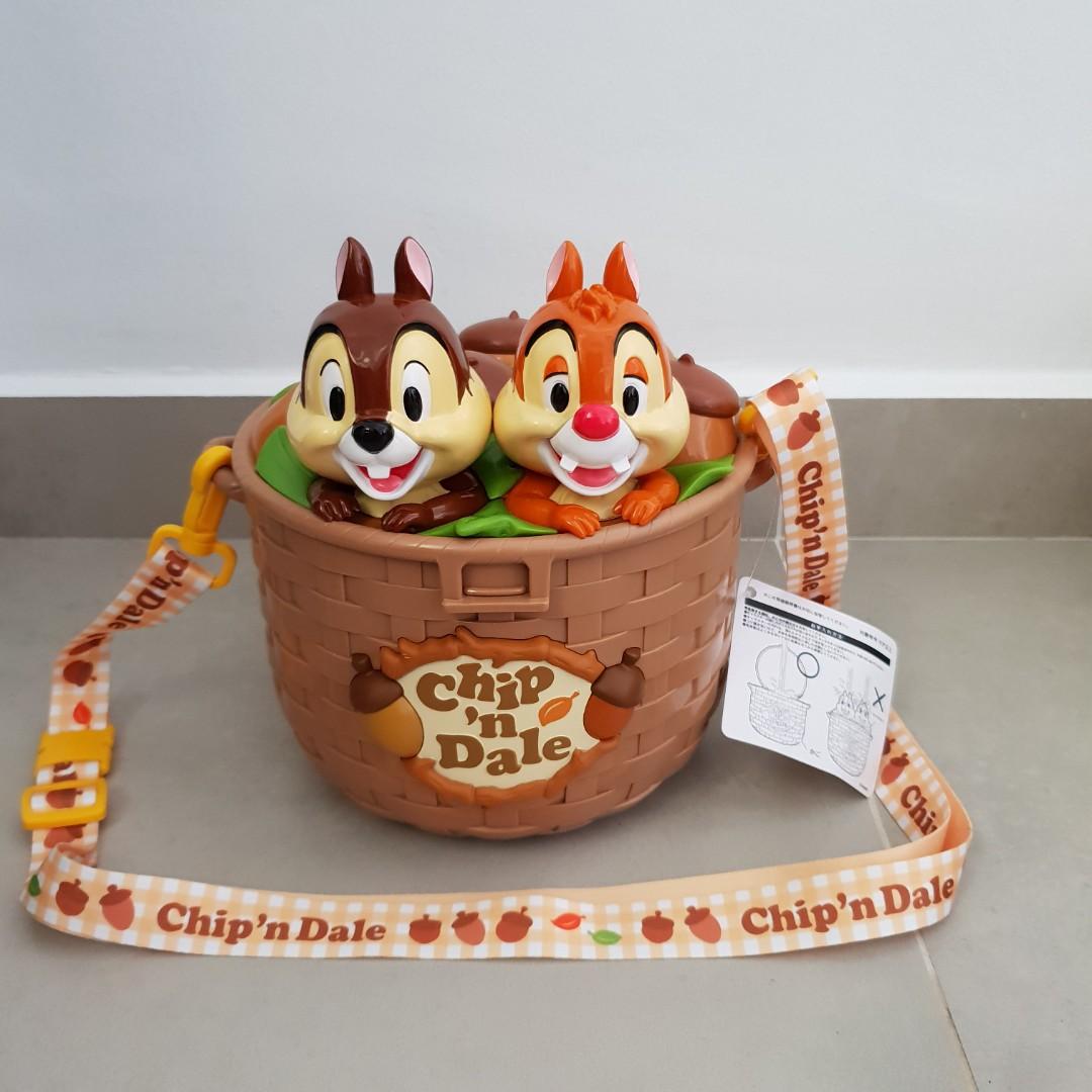 Chip and Dale Popcorn Bucket (Tokyo Disneysea), Hobbies & Toys, Toys