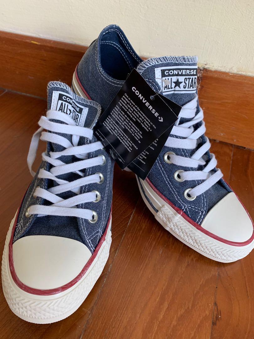 Converse Shoes - blue jeans, Men's Fashion, Footwear, Sneakers on Carousell