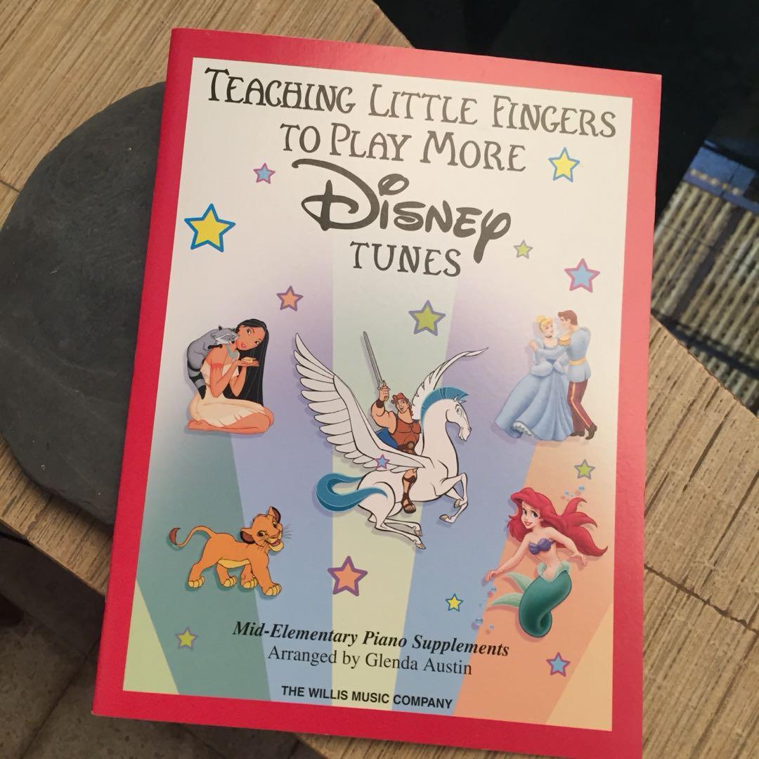 Disney Tunes Piano Book Buku Alat Tulis Buku Di Carousell