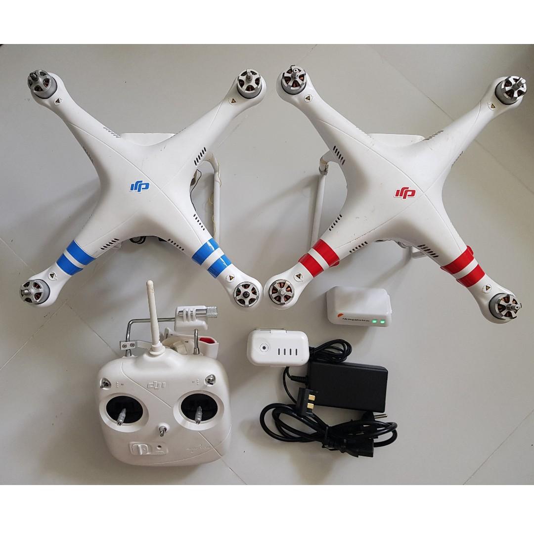 Dji Phantom 2 Vision Plus And Dji Phantom 2 Zenmuse H4 3d Edition
