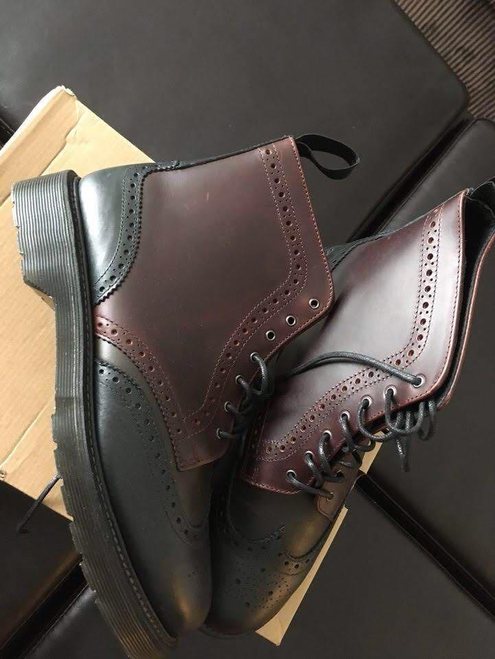Dr martens hotsell bentley brogue boot