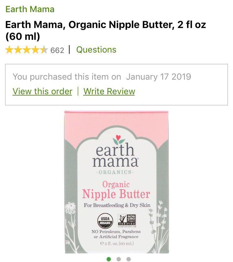 earth momma nipple cream