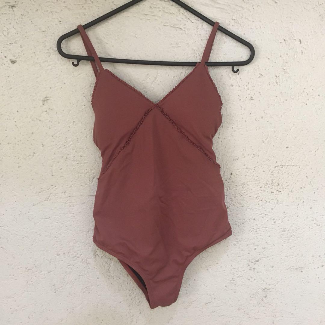 Eighth Mermaid Lauren One Piece Swimsuit In Rosewood Women S