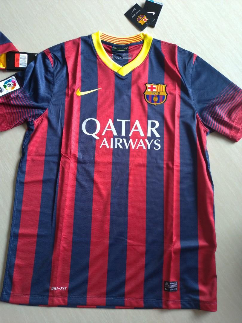 barcelona authentic jersey