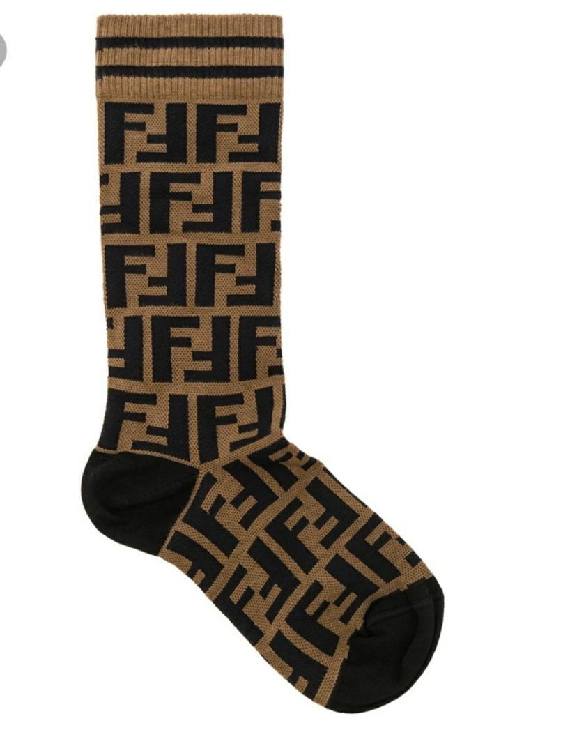 Fendi inspired socks clearance