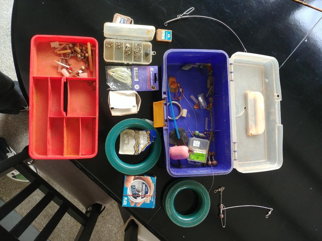 tackle box with accessories