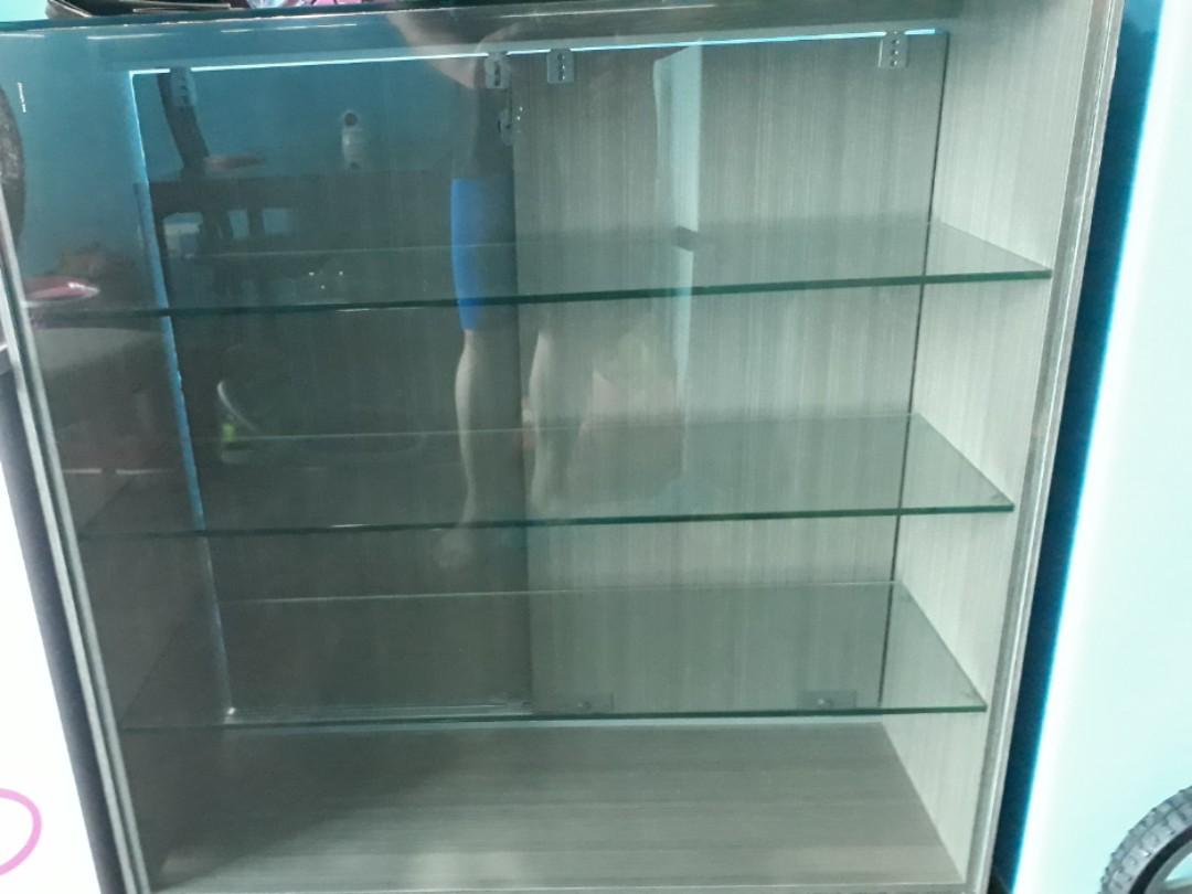 Glass Display Cabinets With Key Locks Furniture Shelves
