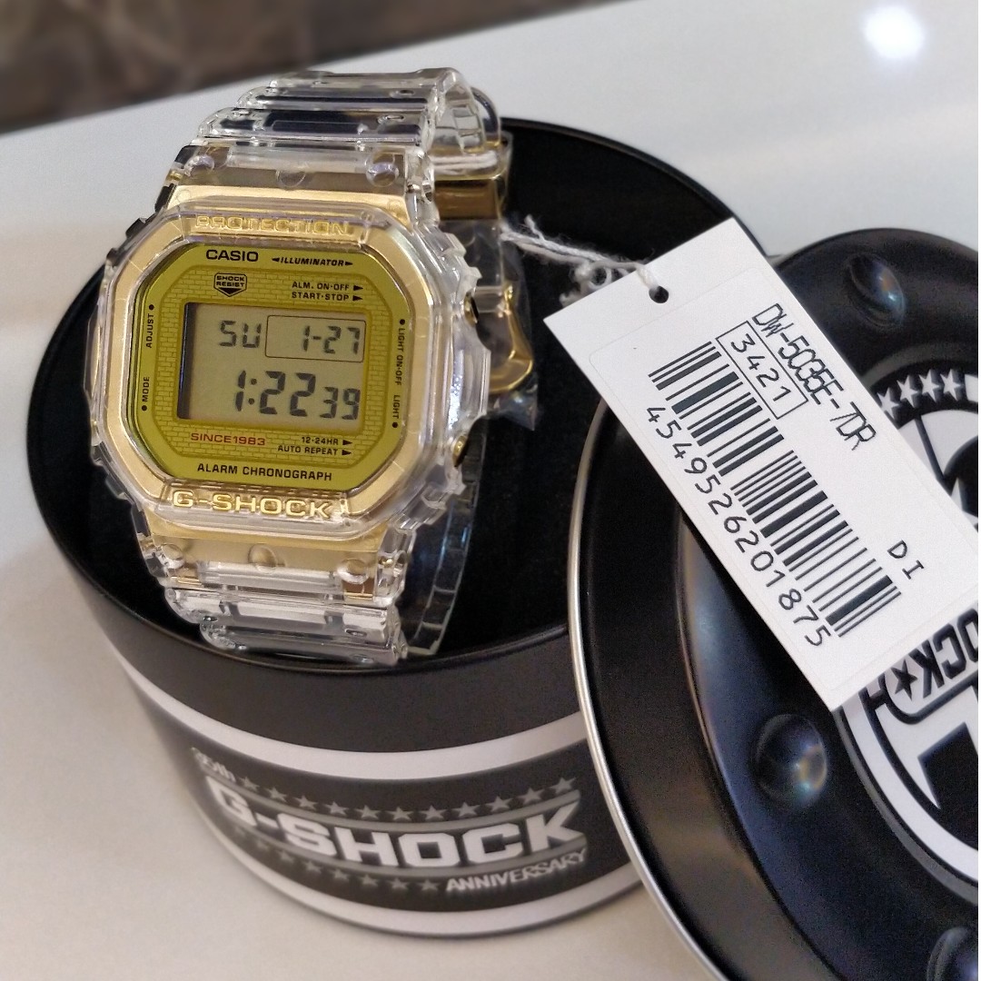 Glacier gold g shop shock price