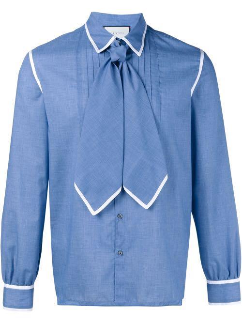gucci blue shirt
