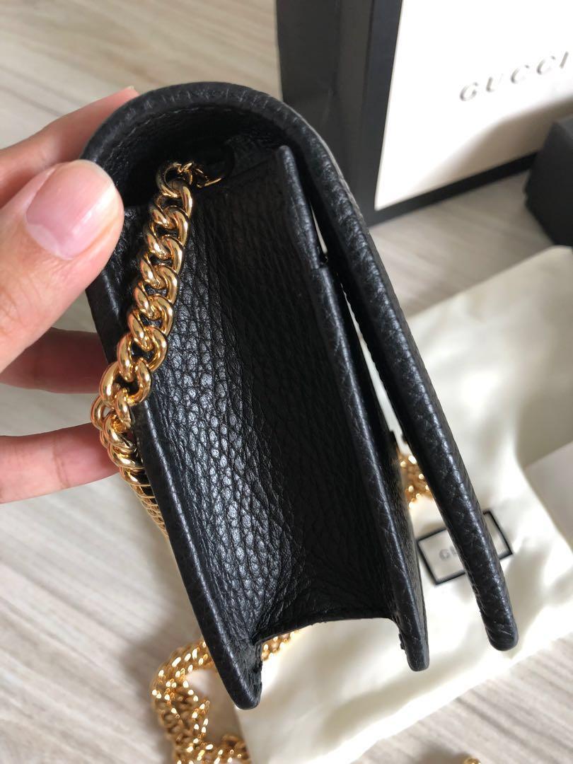 Gucci Marmont WalletonChain, Women's Fashion, Bags & Wallets, Purses
