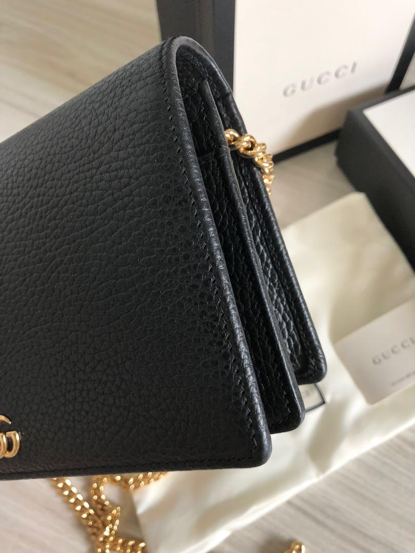 Gucci Marmont WalletonChain, Women's Fashion, Bags & Wallets, Purses