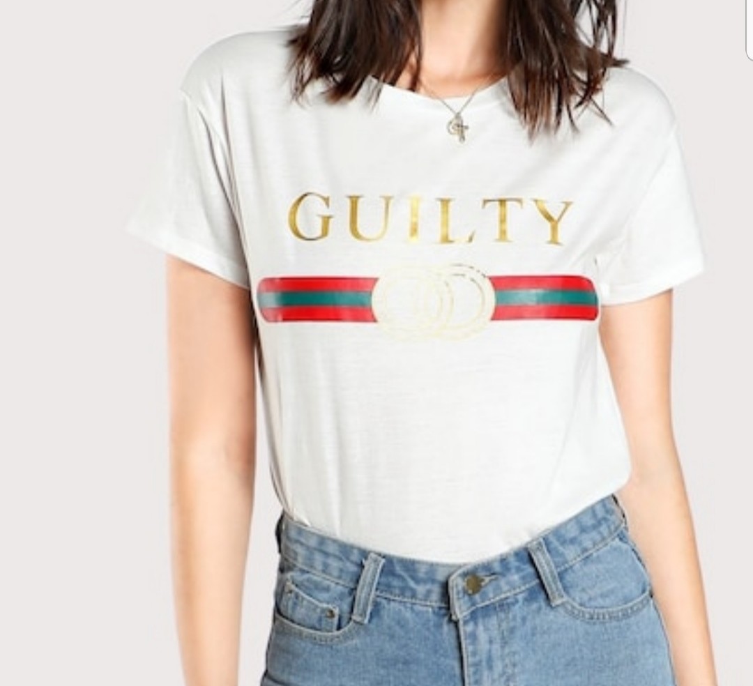 guilty t shirt gucci