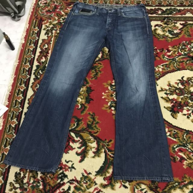 Mens guess falcon bootcut jeans shop