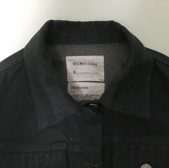 Raw Silk Denim Vintage Jacket 