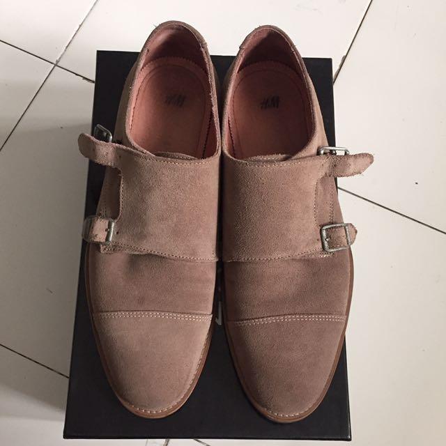 h&m monk strap shoes