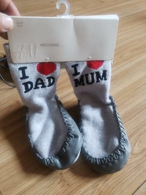 kids moccasin socks