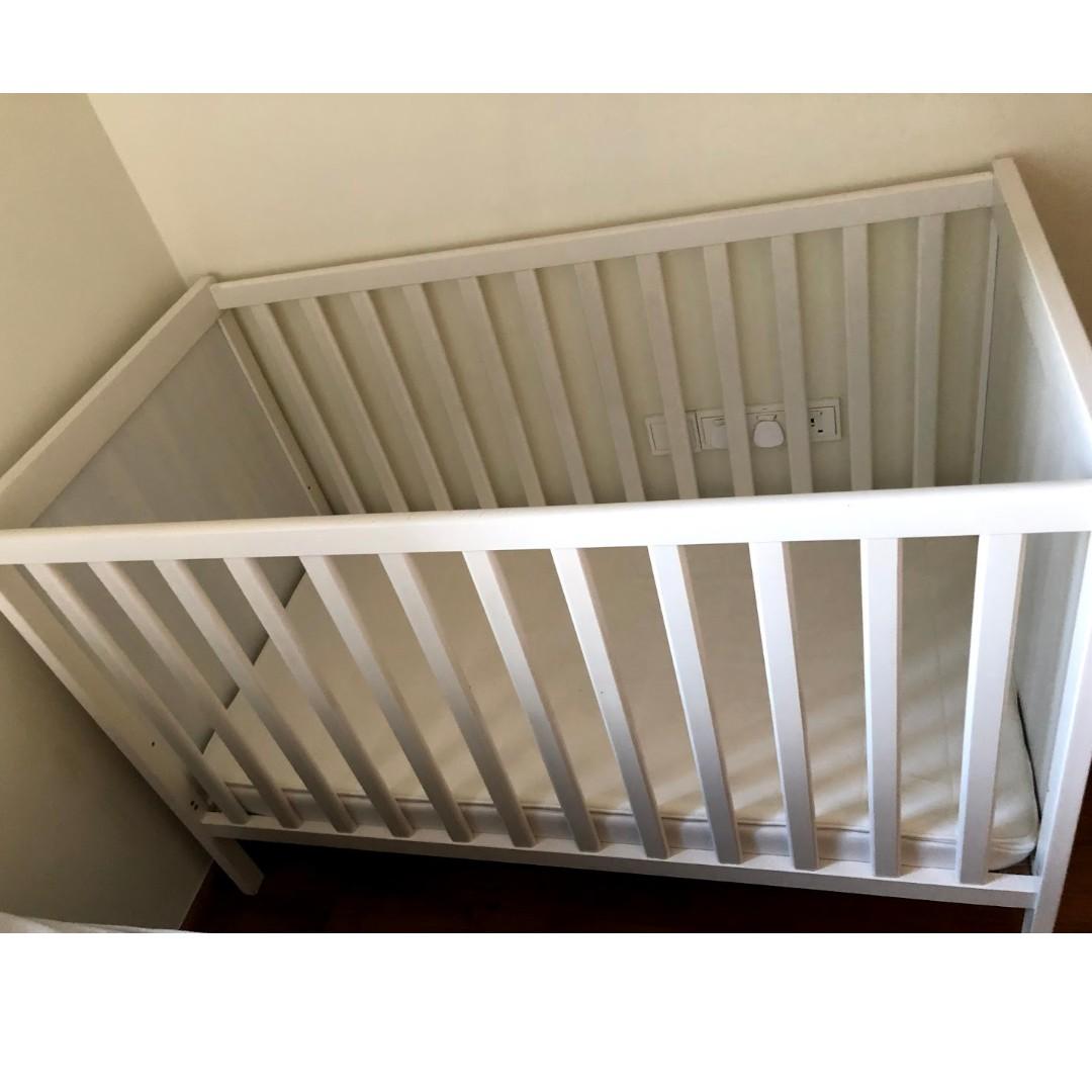 Ikea Cot Crib Mattress Babies Kids Cots Cribs On Carousell