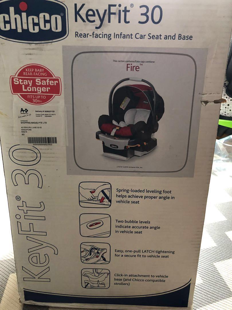 Infant car seat Chicco KeyFit 30 free adapter for Bugaboo Bee 5 Babies Kids Going Out Car Seats on Carousell