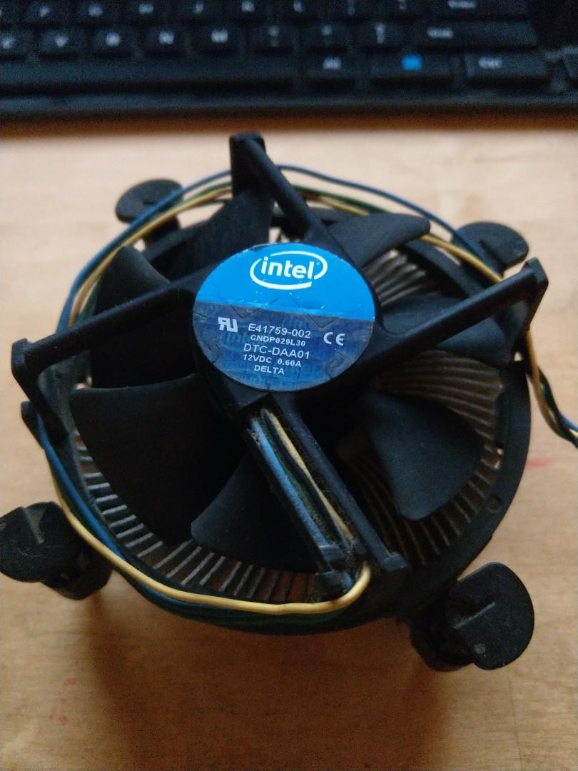 Intel Stock Cpu Cooler For Socket H Lga115x With Copper Core Electronics Computer Parts Accessories On Carousell