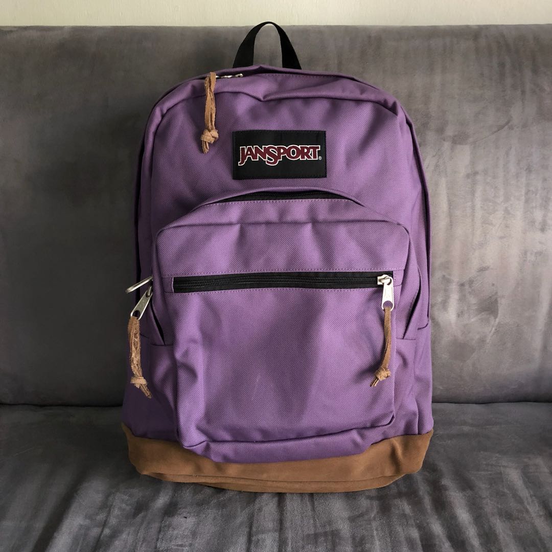 jansport right pack purple dawn