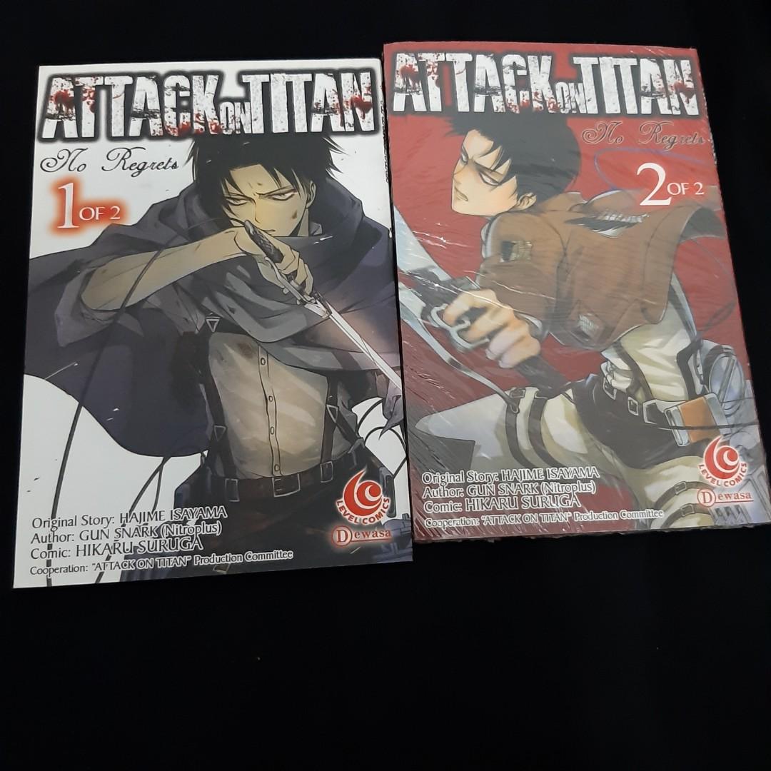 Jual Komik Manga Attack On Titan No Regrets Levi S Story Buku Alat Tulis Komik Dan Manga Di Carousell A choice with no regrets. jual komik manga attack on titan no regrets levi s story