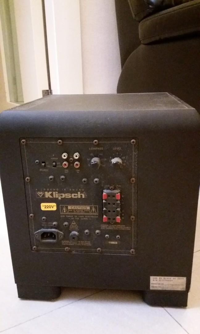 Klipsch shop ksw 50