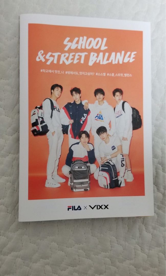 LF Vixx Fila Pamphlet Hobbies Toys Memorabilia Collectibles