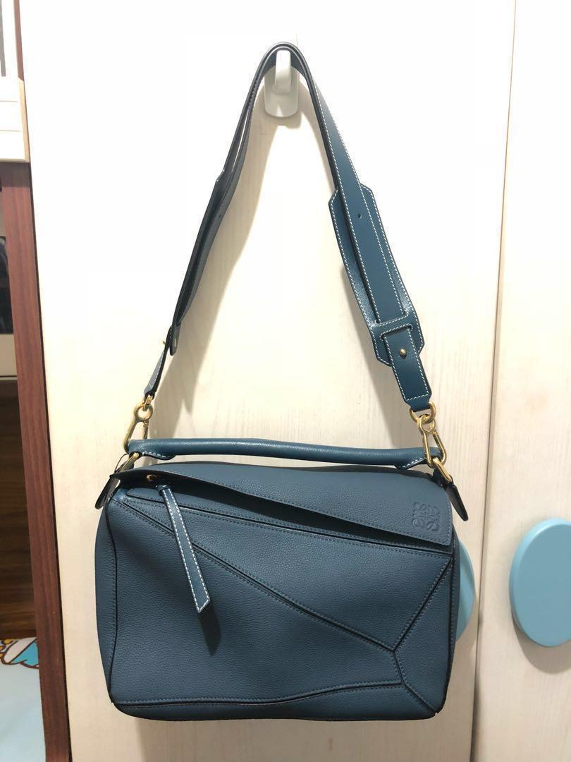 loewe puzzle stone blue