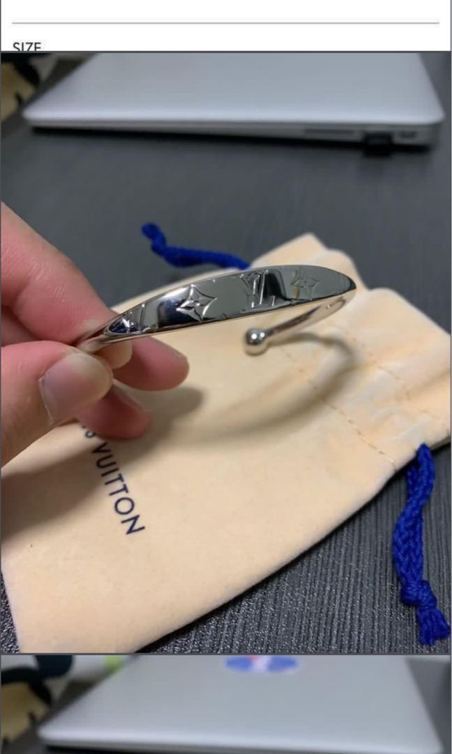 Louis Vuitton Nanogram cuff (M64840, M64839)