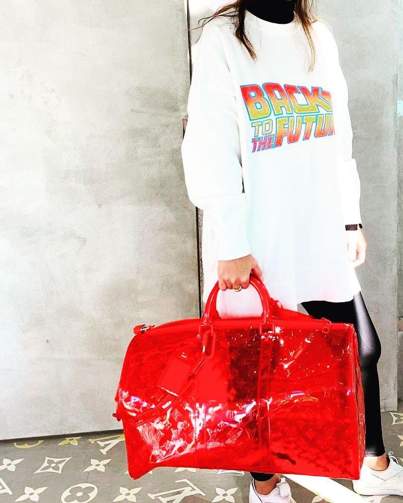 louis vuitton duffle bag transparent
