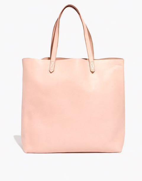 madewell transport tote pink