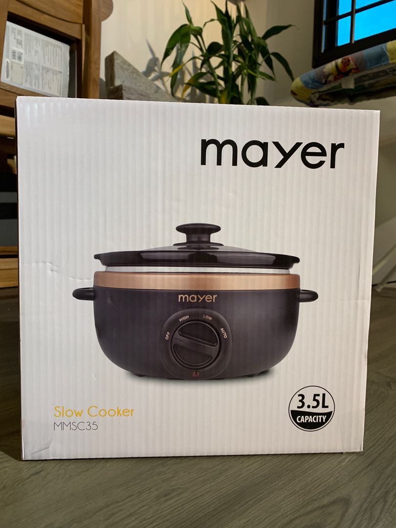 Mayer slow cooker MMSC35, TV & Home Appliances, Kitchen Appliances