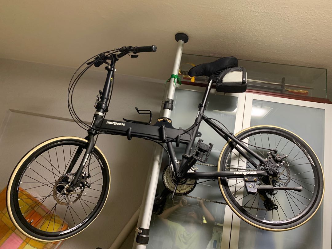 Mongoose folding bike 27 speed shop