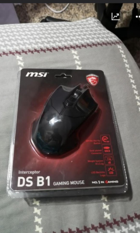 Msi Ds B1 Gaming Mouse Electronics Computer Parts Accessories On Carousell
