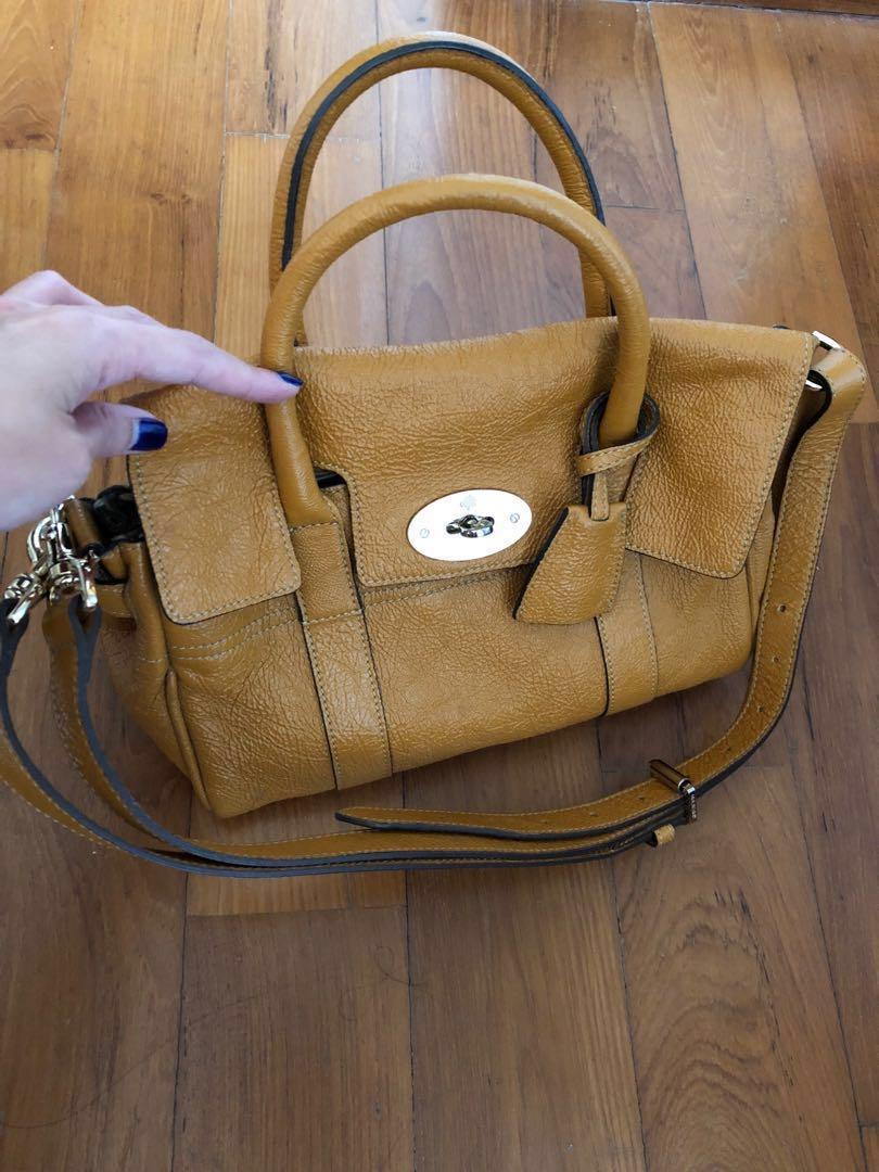 mulberry mustard bag