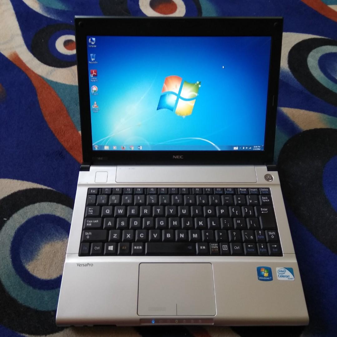 Nec Versapro Vk 15 E Electronics Computers Laptops On Carousell