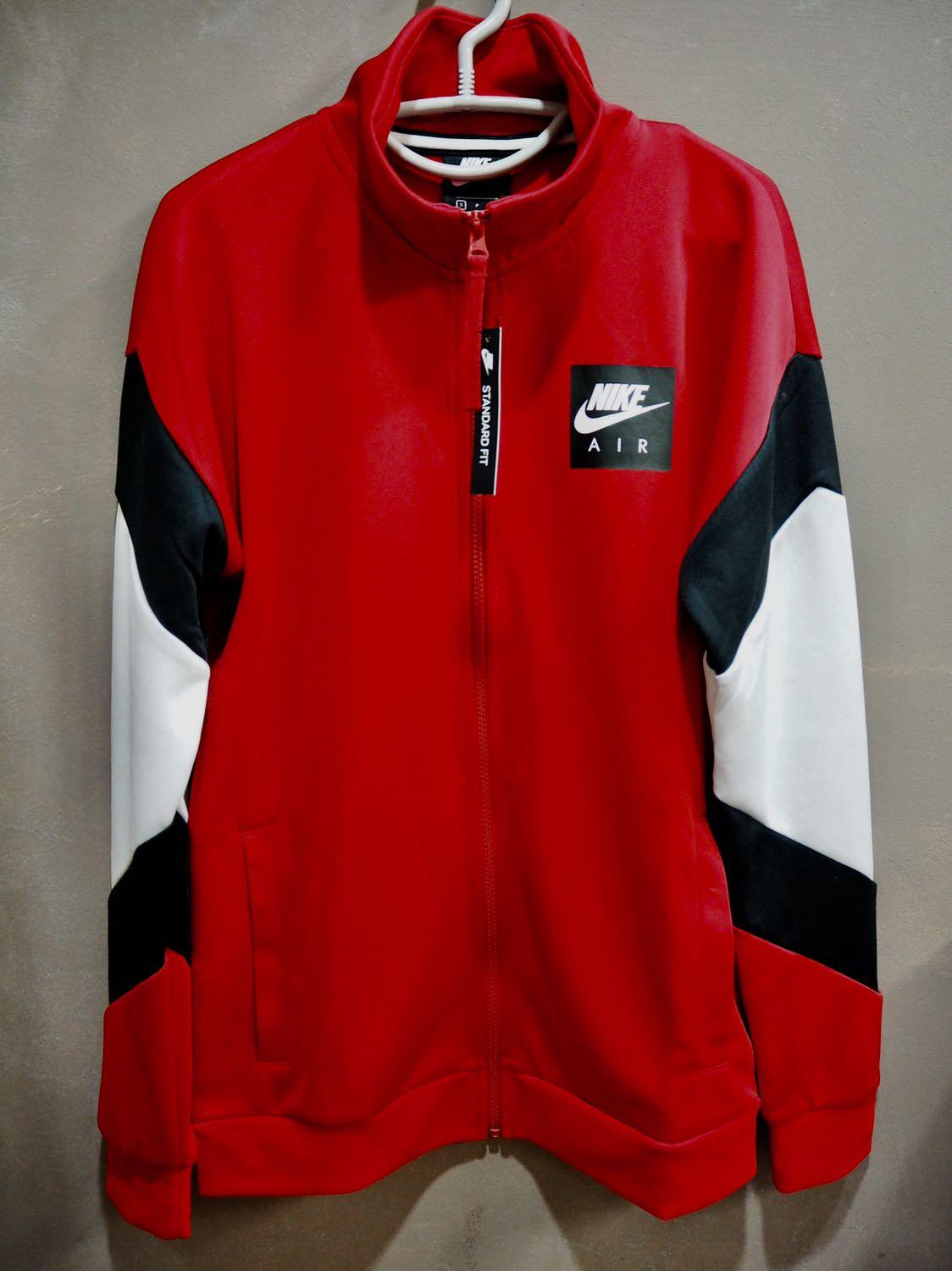 Nike air shop jacket red
