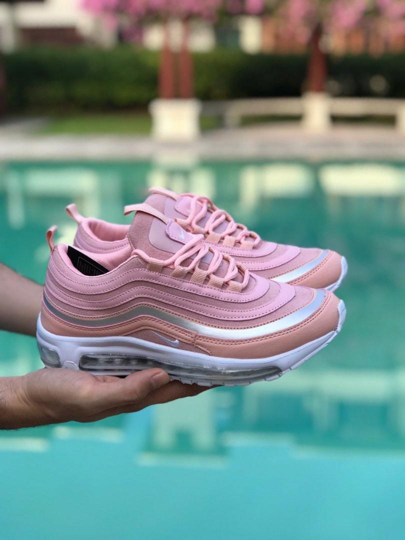 Silver nike hotsell 97 rosa