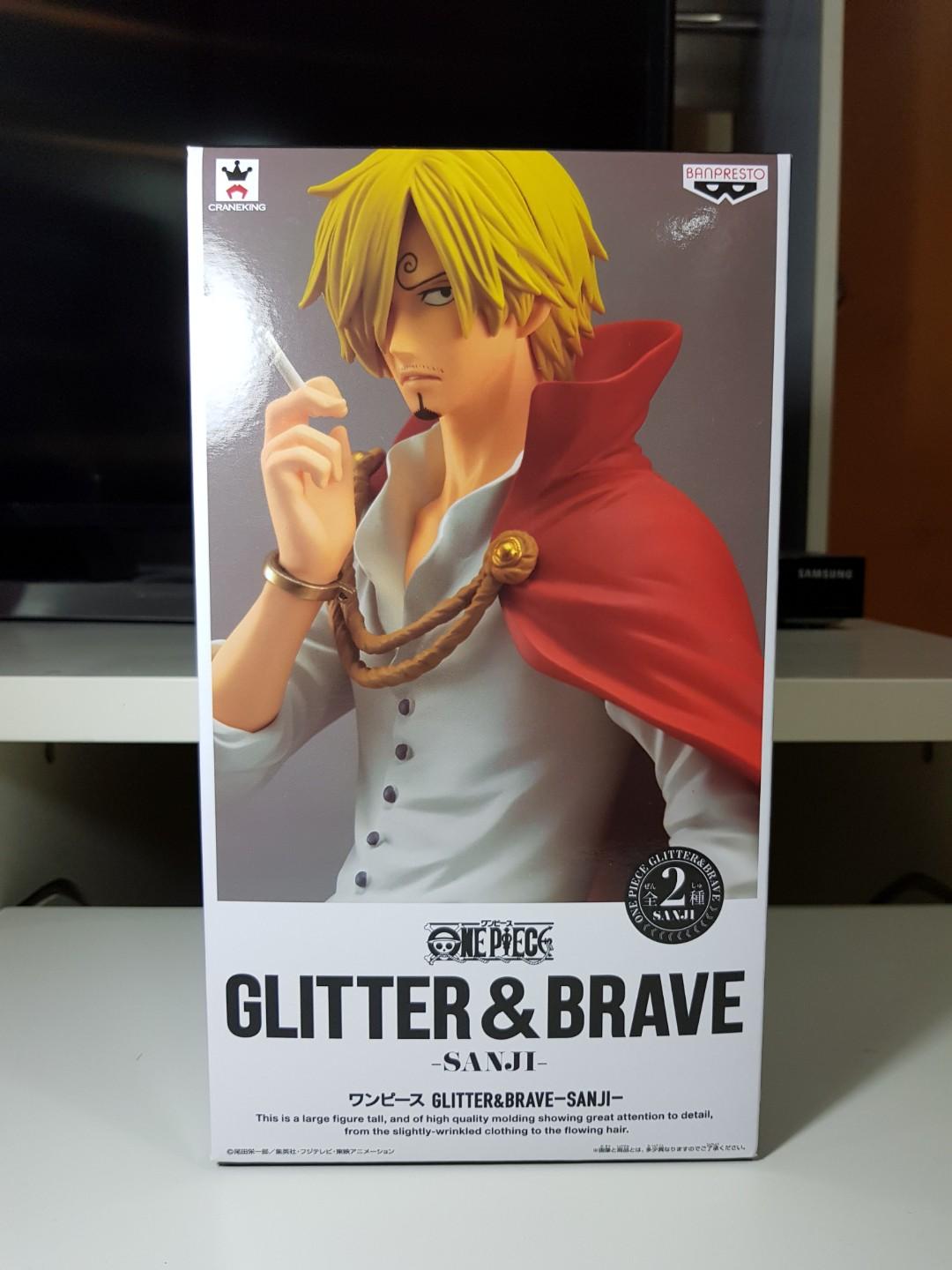 One Piece Sanji With Cape Ver Figurine Toys Games Bricks Figurines On Carousell