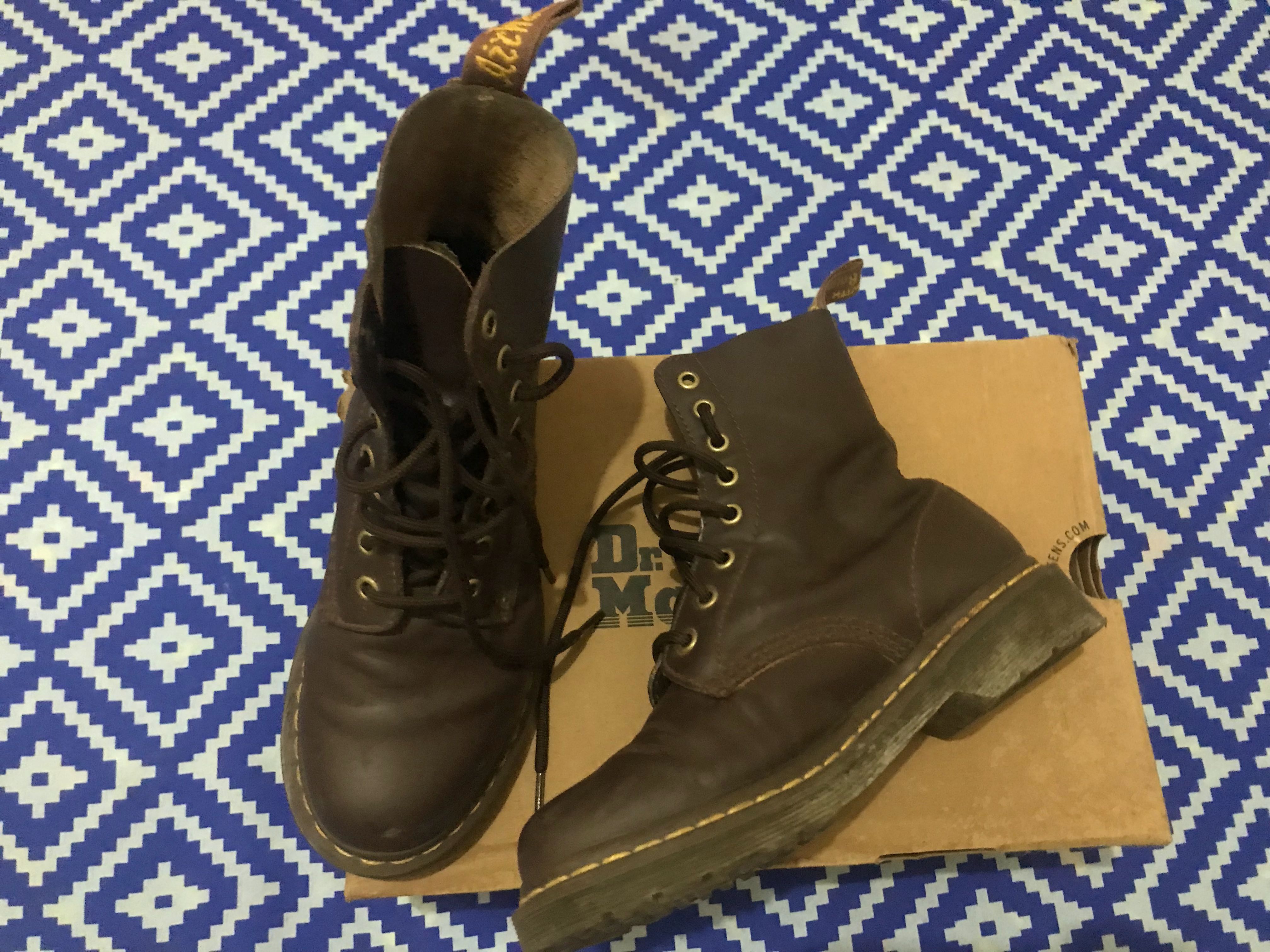 dr martens pascal dark brown