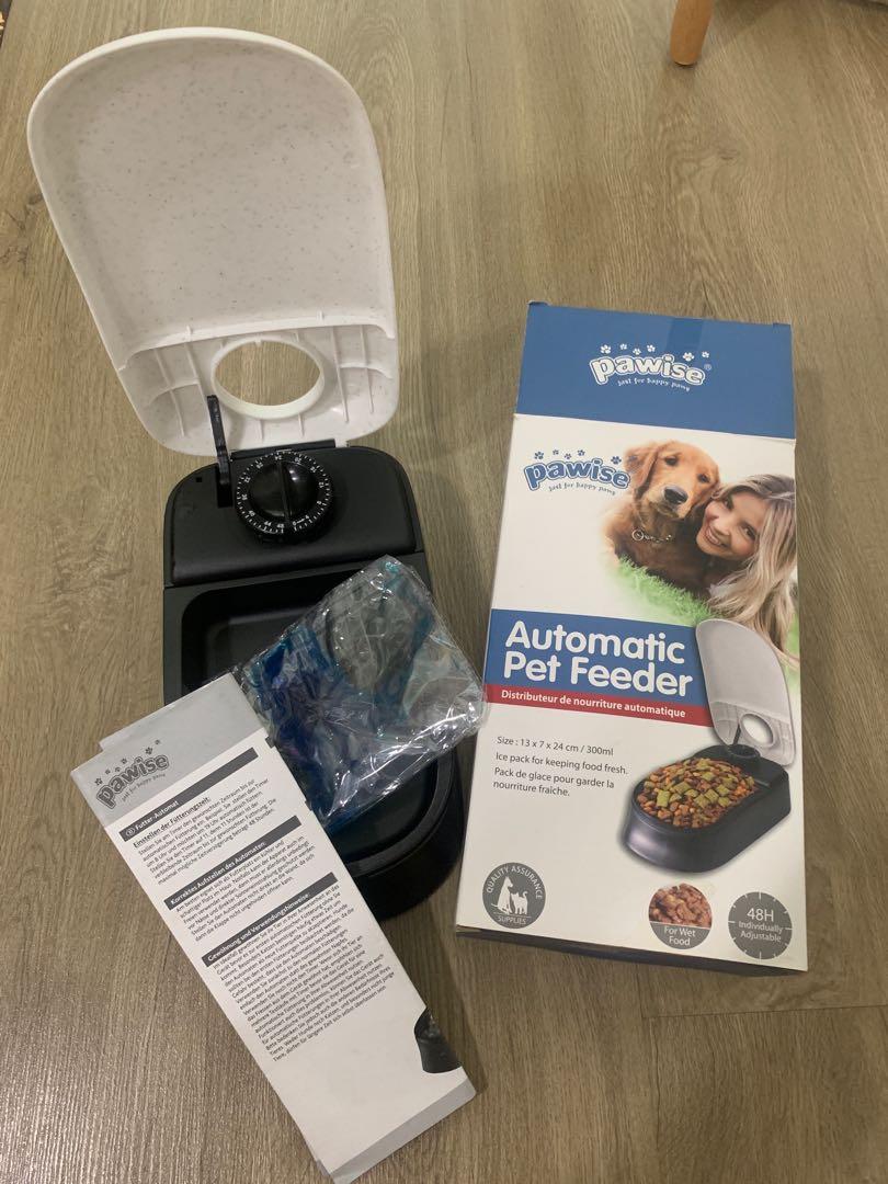 Pawise automatic pet feeder online