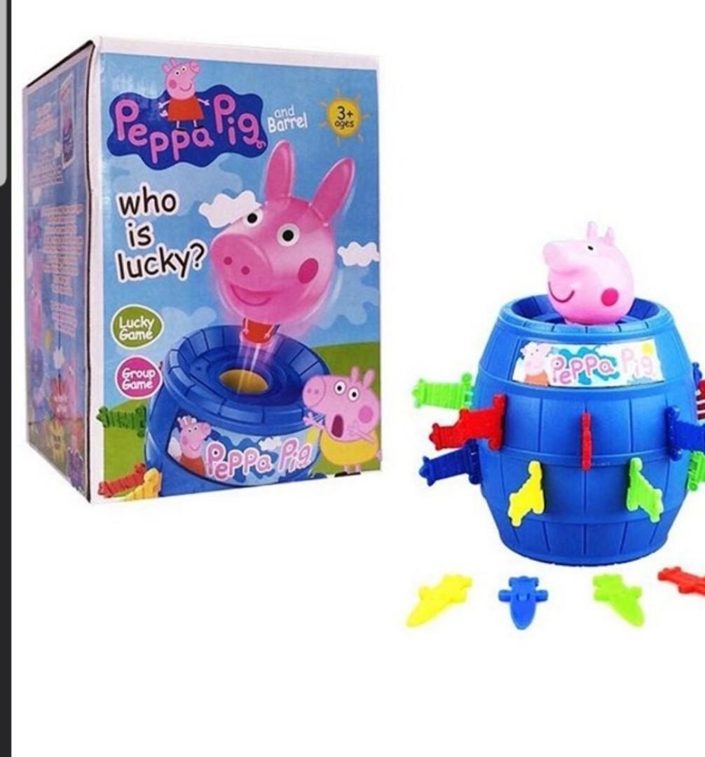 Peppa Pig Pirate Pop Up Game Peppa Pig Pirate Pop Up Babies Kids Toys Walkers On Carousell