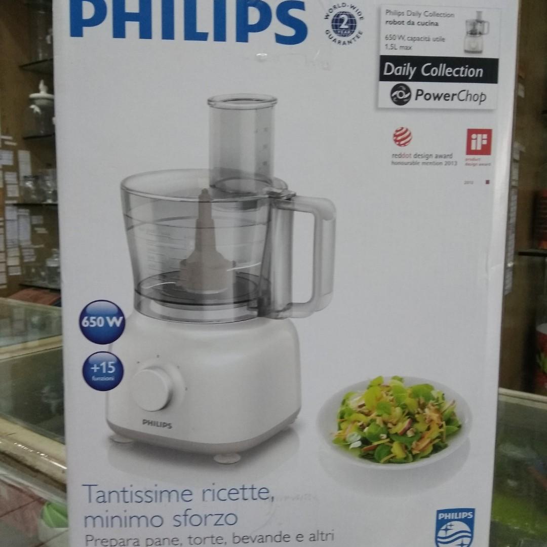 Philips Food Processor Hr 7627 Kitchen Appliances Di Carousell