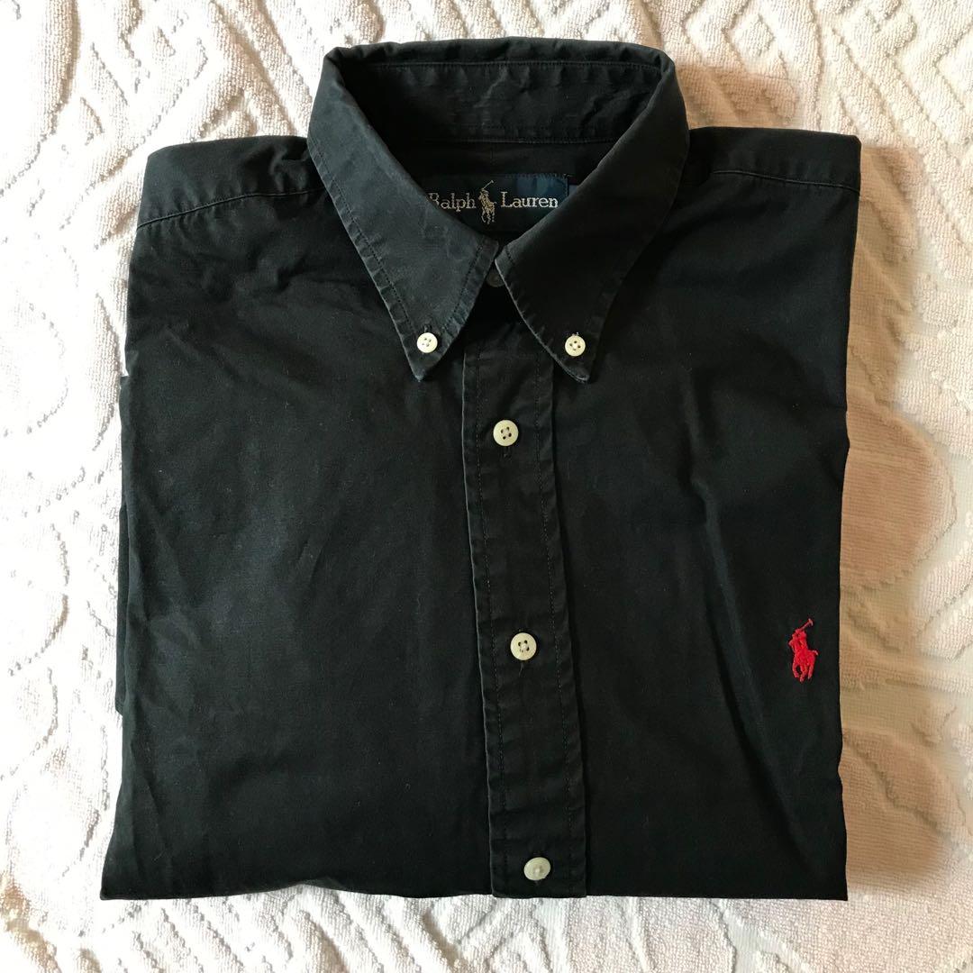 polo ralph lauren custom fit oxford shirt