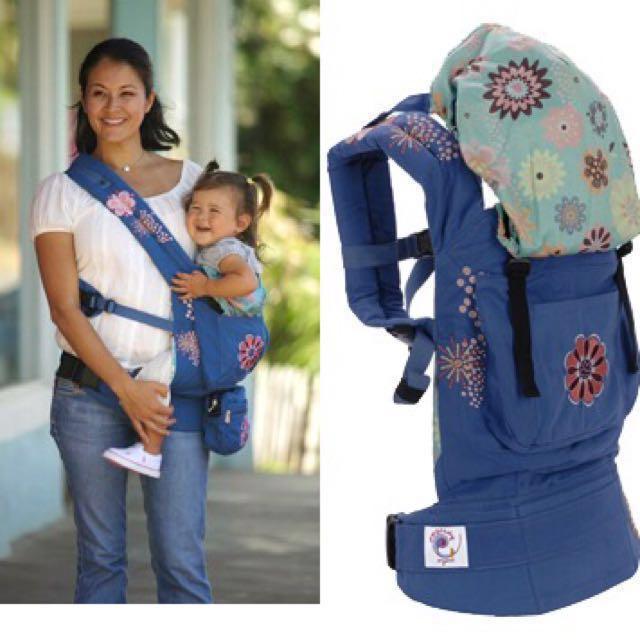 Organic embroidered ergo on sale