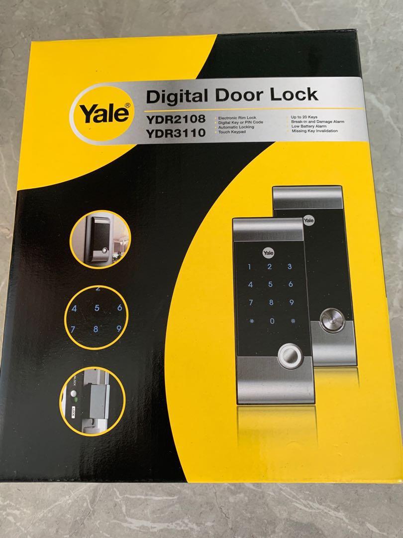 Price Revised Yale Digital Door Lock On Carousell